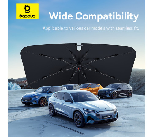 Сонцезахисна парасолька Baseus CoolRide Windshield Sunshade (C20656101111-00)