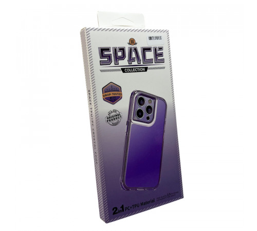 Чохол для смартфона Space III for Xiaomi Redmi Note 13 Pro Plus 5G Dark Purple (Space3iXIRN13PPusDarkPurple)