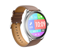 Смарт-годинник HOCO Y22 AMOLED 36mm. 200 mAh. IP67 Silver (6942007628990)