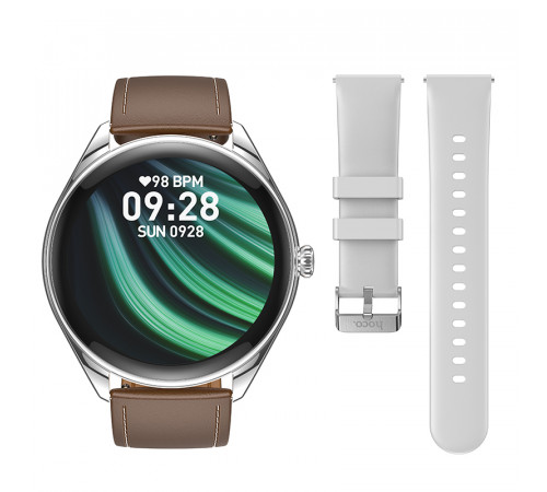 Смарт-годинник HOCO Y22 AMOLED 36mm. 200 mAh. IP67 Silver (6942007628990)