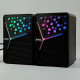 Колонка комп'ютерна Jedel S-554 з RGB підсвічуванням (USB+3.5mm) (10,0*6,7*6,5см)