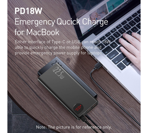 УМБ Power Bank Baseus Adaman 20000mAh 22.5W Digital Display (PPAD070101)