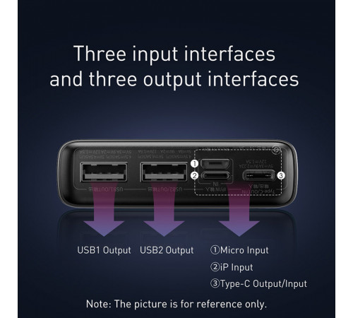 УМБ Power Bank Baseus Adaman 20000mAh 22.5W Digital Display (PPAD070101)