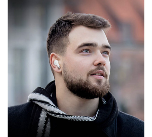 Бездротові навушники TWS HOCO EQ2 Thought White (6931474798534)