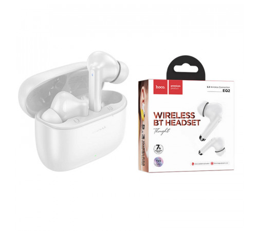 Бездротові навушники TWS HOCO EQ2 Thought White (6931474798534)