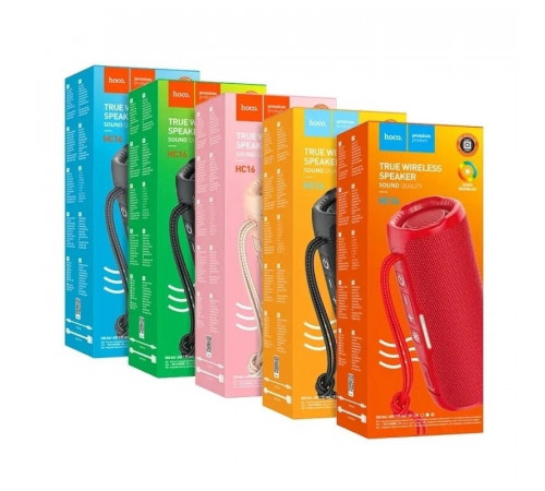 Портативна колонка HOCO HC16 Vocal sports BT speaker Black (6931474791450)