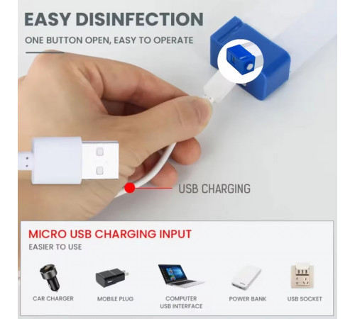 Світлодіодна лампа T530 50W 1200mAh 32cm