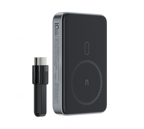 УМБ Power Bank AceFast M10 10000mAh Magnetic PD30W з бездротовою зарядкою