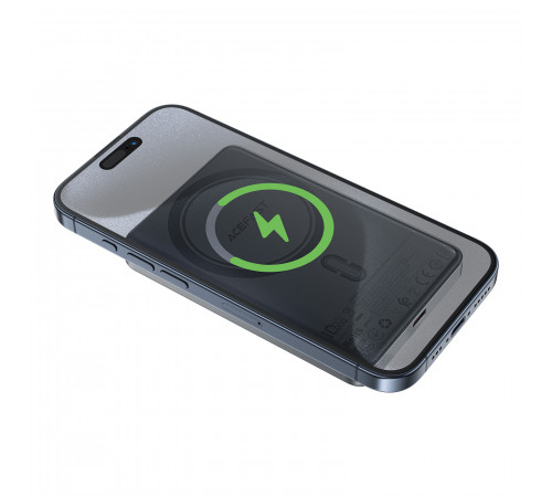 УМБ Power Bank AceFast M12 10000mAh Ultra-thing Magnetic PD20W з бездротовою зарядкою