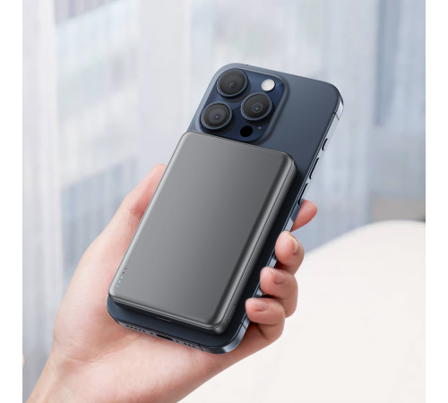 УМБ Power Bank AceFast M12 10000mAh Ultra-thing Magnetic PD20W з бездротовою зарядкою