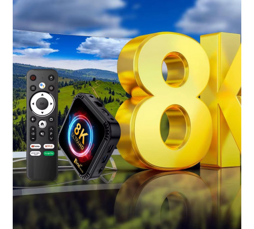 Smart TV приставка TV98 RK3528 8K Ultra HD Android 13.0 (4Gb, 64Gb)