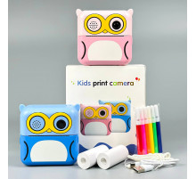 Детская фотокамера D2 с фронтальной камерой и функцией печати