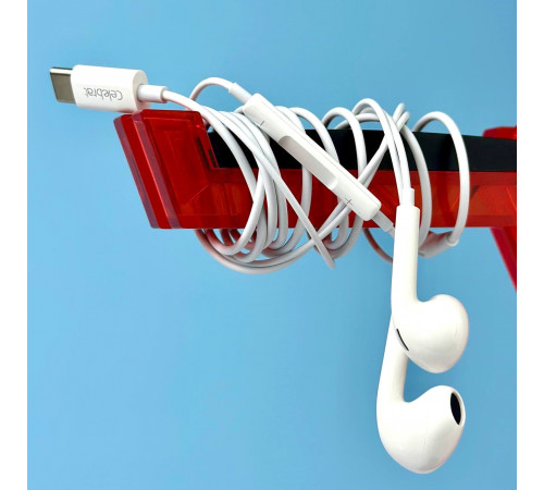 Навушники Celebrat E400 Ear Type-C 1.2m