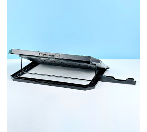 Підставка-охолоджувач для ноутбука S900 з тримачем для телефону 12-18inch (2 Fan)