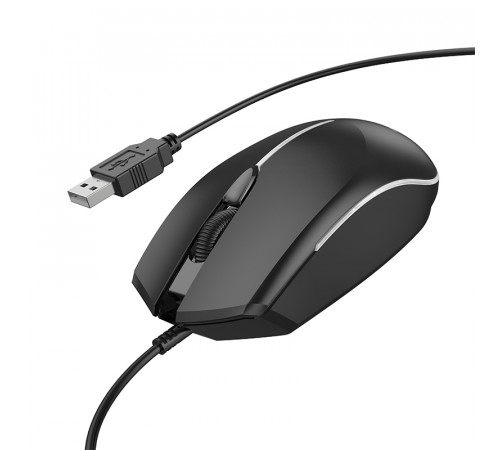 Мишка комп'ютерна дротова Borofone BG10 Soaring game luminous