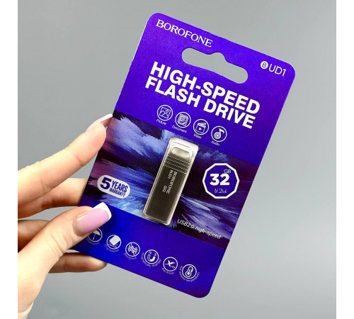 USB флеш Borofone BUD1 32Gb USB2.0
