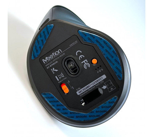 Мишка бездротова вертикальна Meetion MT-BTM010L Left Ergonomic 2.4G