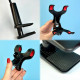 Гнучкий тримач для телефона Clip Stand LP113 Metal (кріплення затискач)