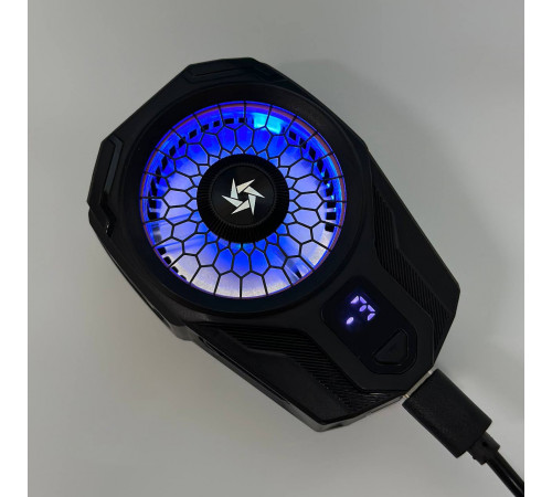 Охолоджувач для телефону XO SL08 (2 швидкості, з цифровим дисплеєм) Кабель: Type-C 1.2m 2A