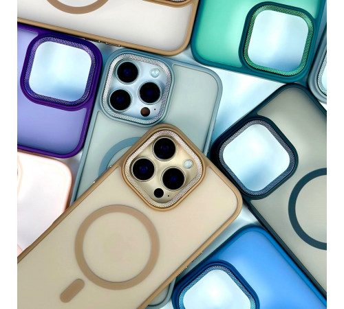Накладка Matte Corrugated Camera Magnetic РОЗПРОДАЖ iPhone 15 Pro Max