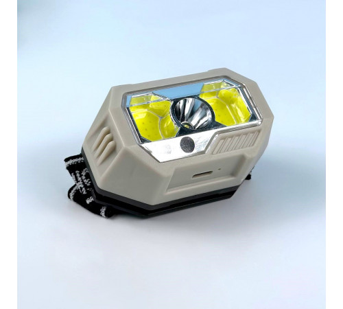 Ліхтар налобний SH-S31 Red light (XPE+COB, Motion Sensor, вбудований акумулятор, Type-C)