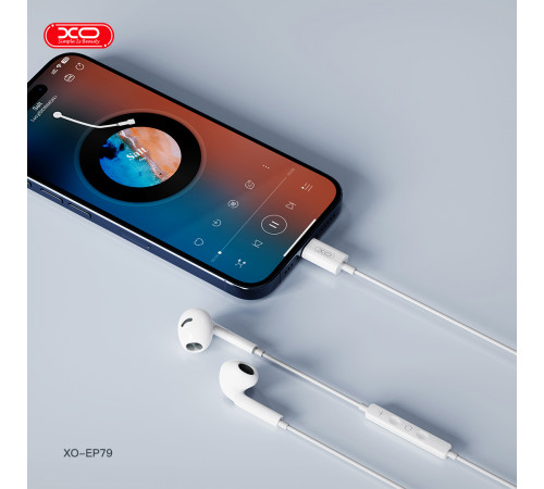 Навушники XO EP79 Lightning (pop-up Bluetooth link)