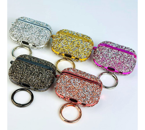 Чохол for AirPods Pro 2 Bling Grainy Diamond Box