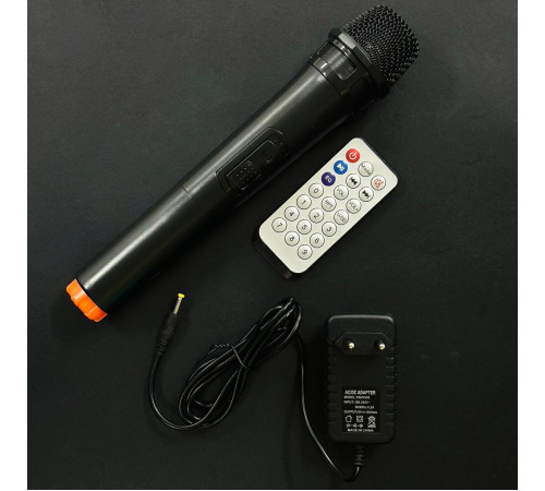 УЦІНКА Колонка VIP JT-1268 з RGB-підсвічуванням та мікрофоном (35*28,5*53,5 см) (Дефект в описі)