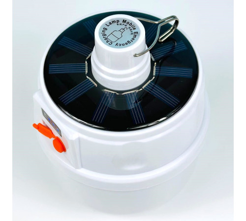 Лампа для кемпінгу BL-2025 + Solar panel (вбуд. акум.) 14,2*11,2см