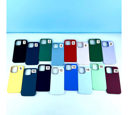 Накладка Premium quality Silicone Case+Metal AG+Magnetic+BOX LOGO iPhone 13 Pro Max