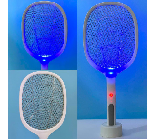 Мухобійка-ракетка W3 пастка від комах (з вбуд. акум.) (довж. 53,2см)