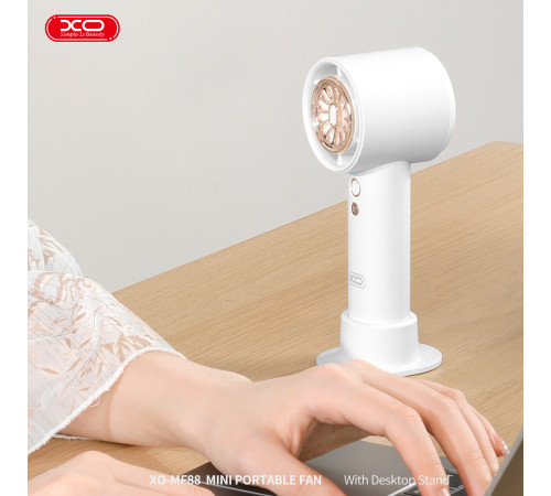 Вентилятор XO MF88 настільний, портативний (з вбуд. акум.) 3000mAh