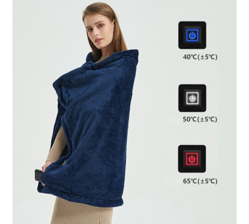 Електроковдра Плед з підігрівом від USB 5V (140*85 см)