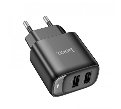 Мережевий зарядний пристрій Hoco C141A Smart 2.1A