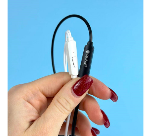 Навушники Celebrat G23 3.5mm 1.2m