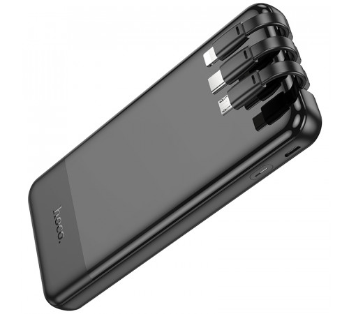 УМБ Power Bank Hoco J114 Charger 10000mAh (with cable Type-C+Lightning+Micro)