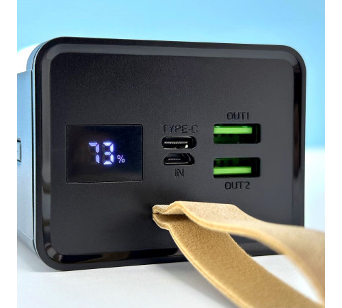 УМБ Power Bank WUW-TUGII Y54 40000mAh PD22.5W (з ліхтарем)