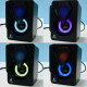 Колонка комп'ютерна JEQANG JS-702 RGB (13,3*8,5*10,8 см)