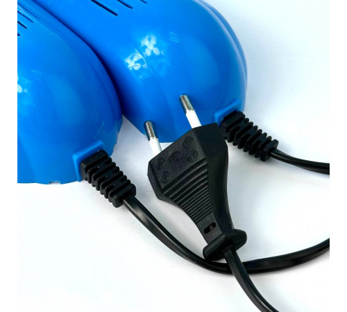 Сушарка для взуття Shoes Dryer Blue Розсувна від розетки