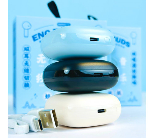 Бездротові навушники Remax 2E Gohap Series ENC