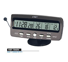 Часы автомобильные VST 7045 (200 шт/ящ)