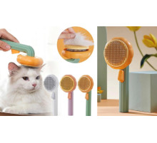 159   Щетка для вычесывания шерсти. Чесалка для животных. Расческа для собак и кошек  XL-9149(120)