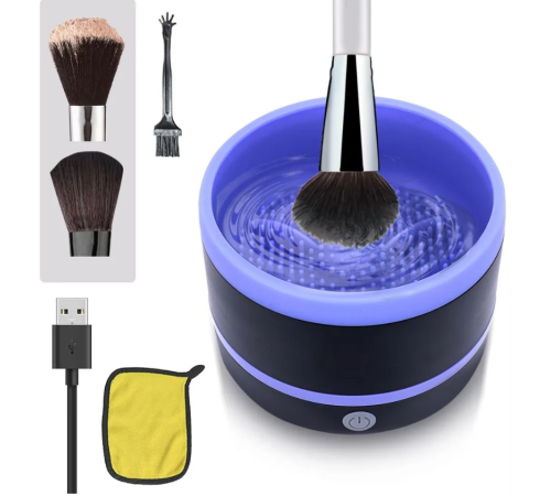 Электрический очиститель кистей для макияжа Makeup brush cleaner	 LY-609  (100)