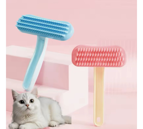 Расческа для домашних животных, силиконовая расческа для кошек и собак  LY-871 (120)