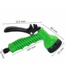 Пістолет для поливу, ручний розпилювач - насадка на шланг, Nozzle head 878 (200)