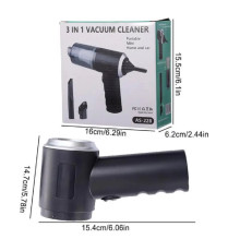 Автомобільний пилосос, Вт, USB, бездротовий портативний  XL-938 (80) (100)