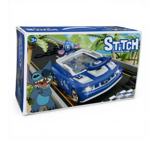 Ігровий гоночний симулятор Adventure Racing Car Stitch 812E Голубий (24 шт)
