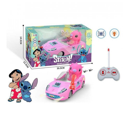 Машинка на пульті керування Stitch 015-3 (ігровий набір та фігурка) (60 шт)
