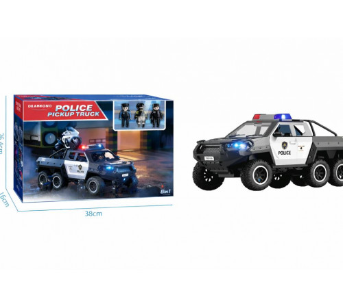 Машинка (конструктор) поліцейська машинка DB-220 (18 шт)