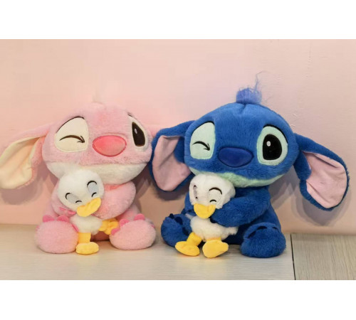 М’яка іграшка Stitch з каченям XL137 (2578-5)